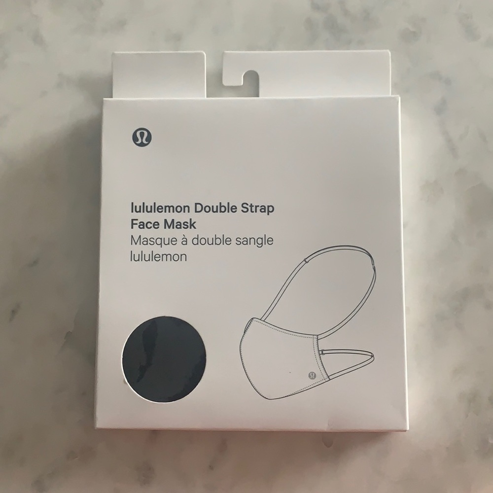 Brand new Lululemon double strap face mask